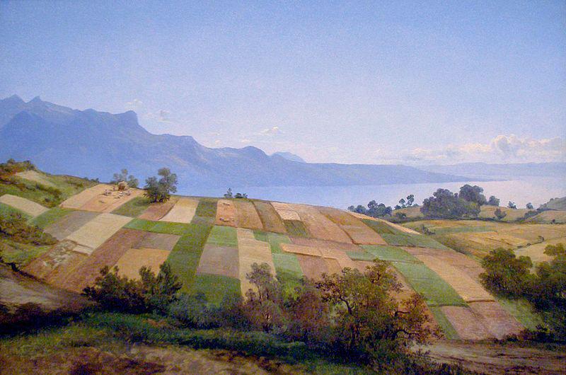 Alexandre Calame Swiss Landscape oil painting image